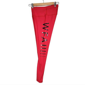 White Fox Active red legging size small